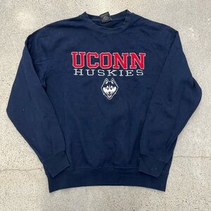 Vintage Style University of Connecticut Huskies Crewneck Sweatshirt Mens Medium